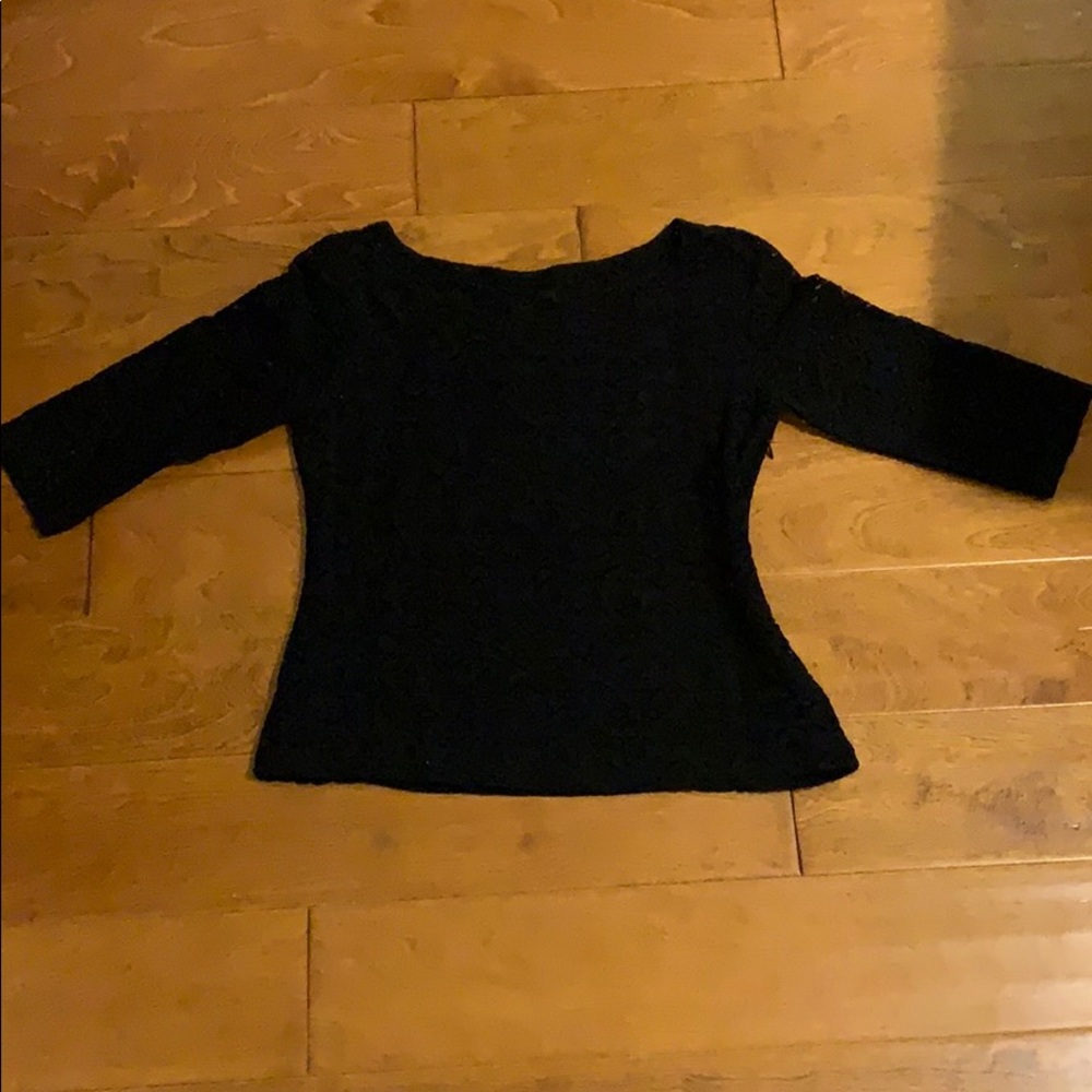 Banana republic lace shirt